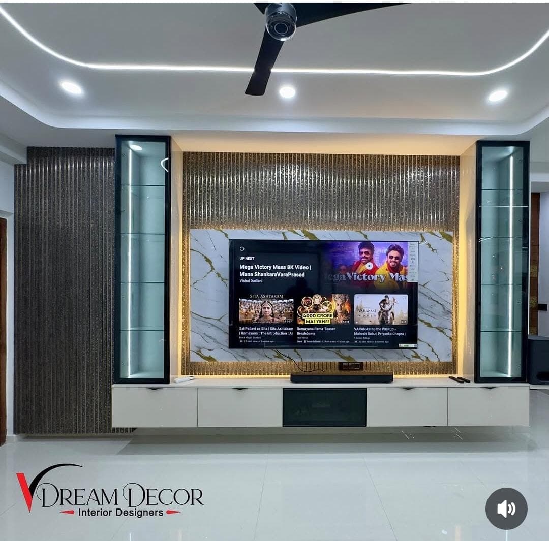 TS Heights — Moti Nagar, Hyderabad interior by V Dream Decor