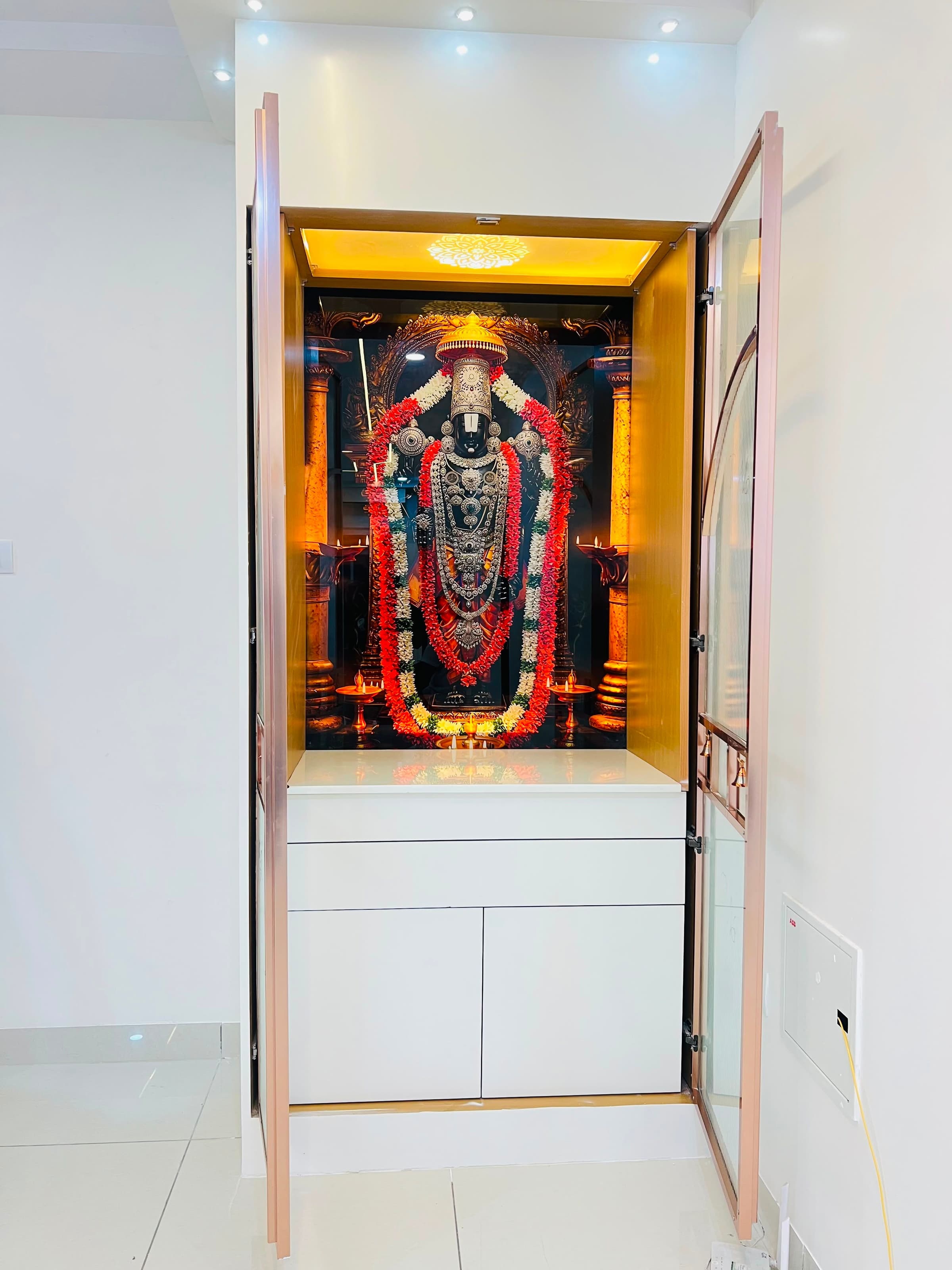 Aparna Yellow Bells — Kompally, Hyderabad interior by V Dream Decor
