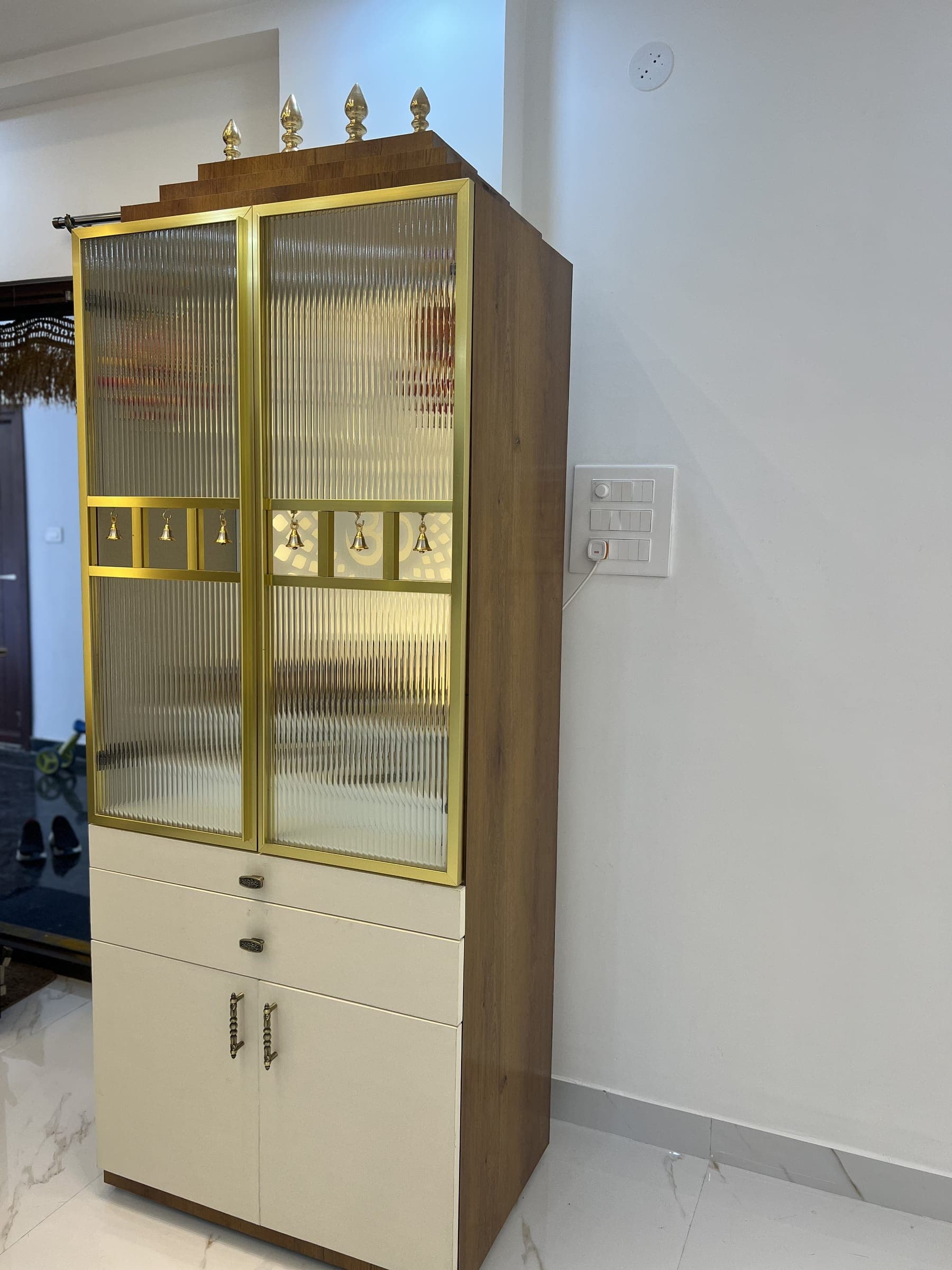 Pooja Units by V Dream Decor Interiors, Hyderabad — 6